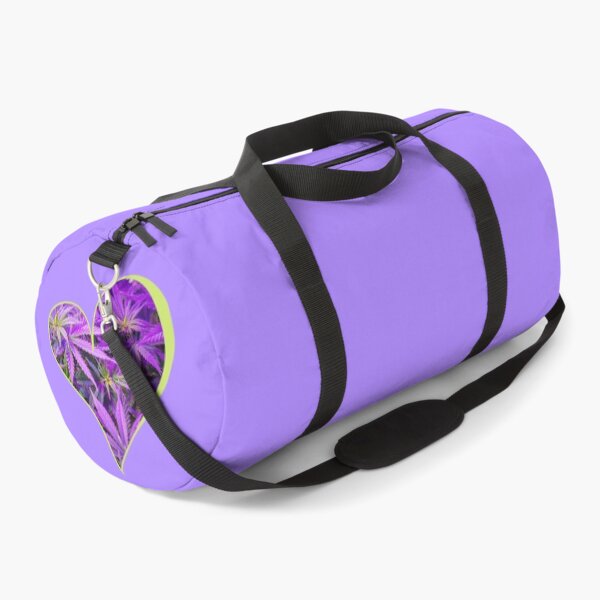 Item preview, purple leaves green heart designed and sold by smokelikeagirl.