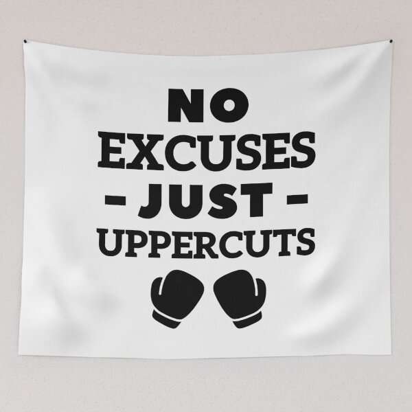 Item preview, No Excuses. Just Uppercuts designed and sold by TheGreenGoat.