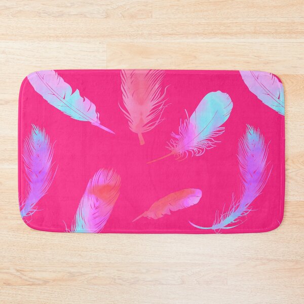 Item preview, Pink Red Blue Feathers  designed and sold by FaithAndForest.