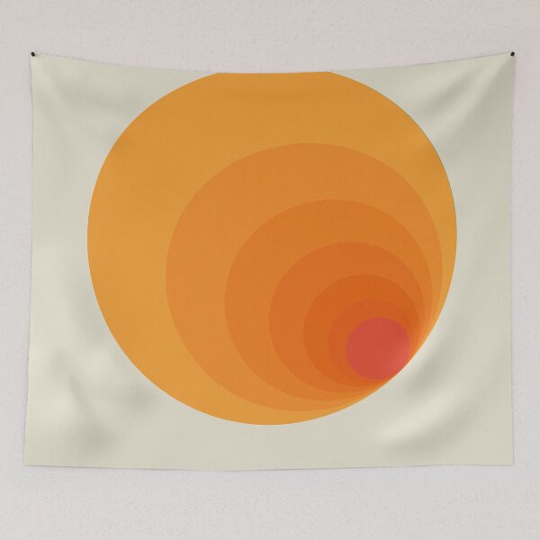 Item preview, Bauhaus Orange Colours Tunnel Exhibition Poster designed and sold by Tekhiro.