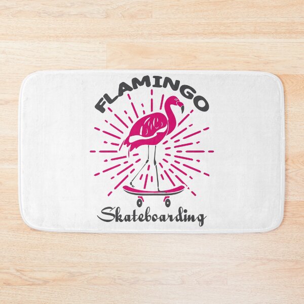 Item preview, Flamingo Skateboarding designed and sold by AmethystMurad.
