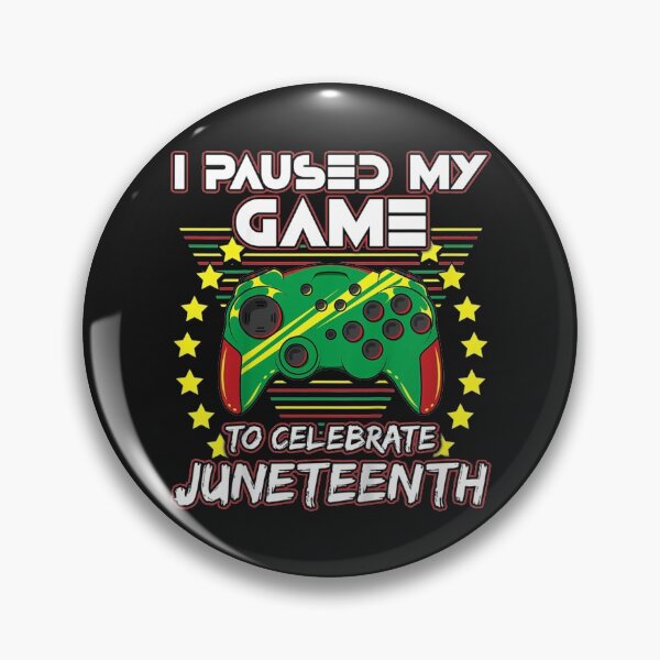 Item preview, Kids Juneteenth Gamer Paused My Video Game June 19th Black Pride designed and sold by angelabeulah.
