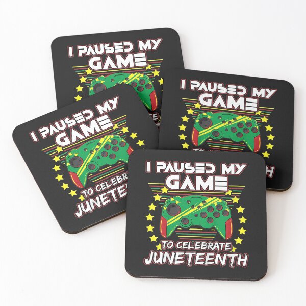 Item preview, Kids Juneteenth Gamer Paused My Video Game June 19th Black Pride designed and sold by angelabeulah.
