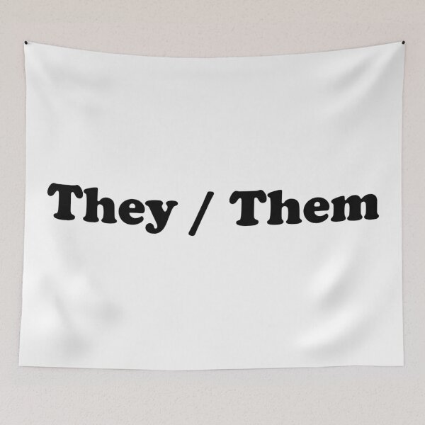 Item preview, They / Them designed and sold by CaptinAubs.