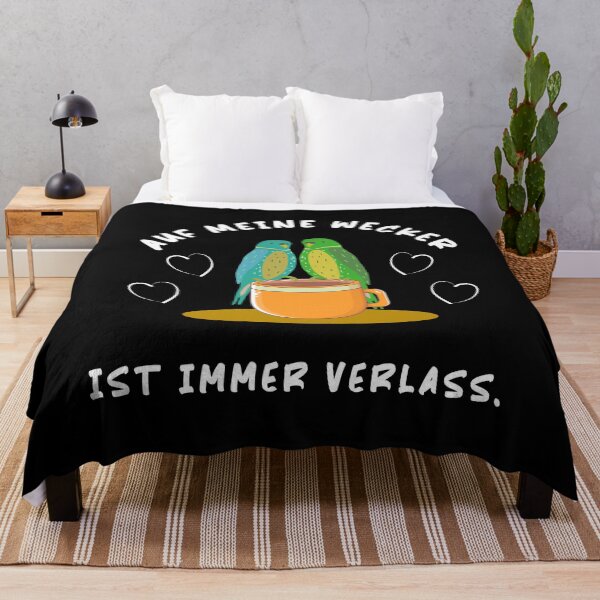 Item preview, Budgies, coffee on the alarm clock is reliable. designed and sold by Bodino.