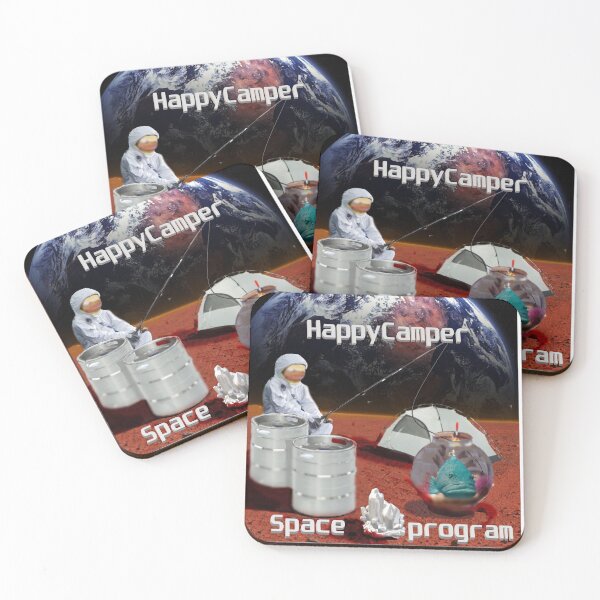 Item preview, Happy Camper fishing on Mars  designed and sold by saf-saf.