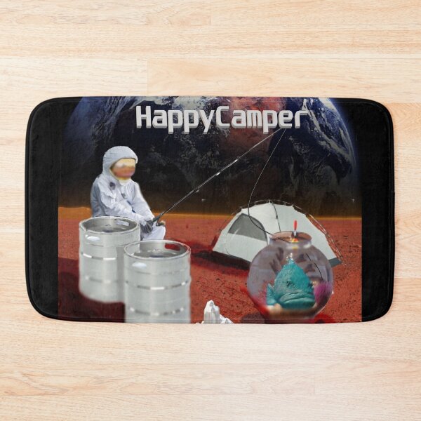 Item preview, Happy Camper fishing on Mars  designed and sold by saf-saf.