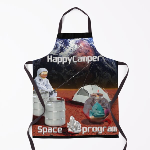 Item preview, Happy Camper fishing on Mars  designed and sold by saf-saf.