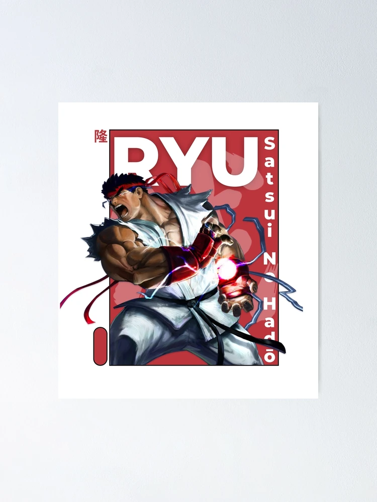 Ryu, Street Fighter Fighter Poster by feria-e