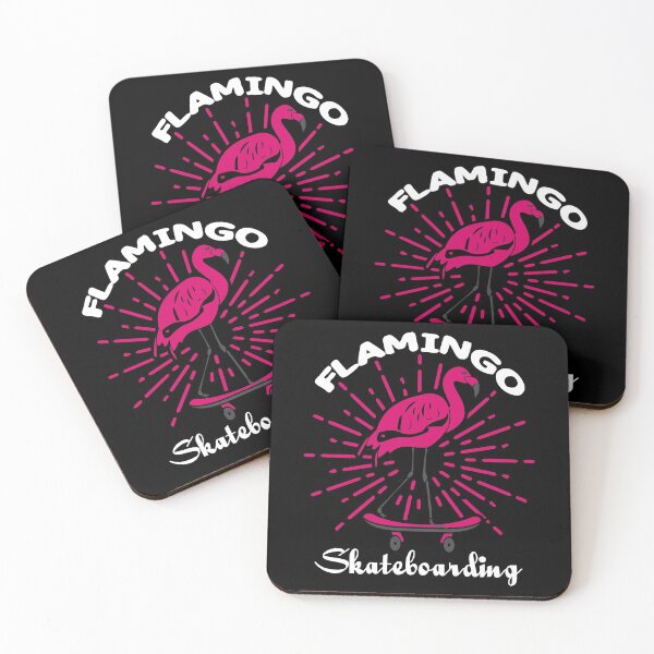 Item preview, Flamingo Skateboarding designed and sold by AmethystMurad.