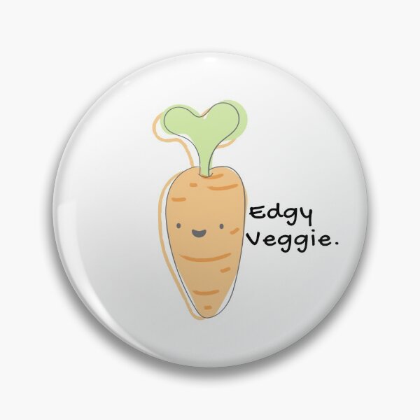 Item preview, Edgy Veggie Carrot designed and sold by ZestyFruit.
