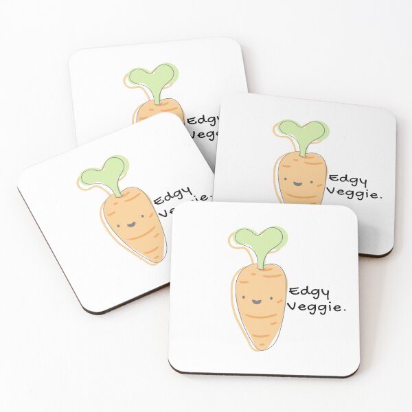 Item preview, Edgy Veggie Carrot designed and sold by ZestyFruit.
