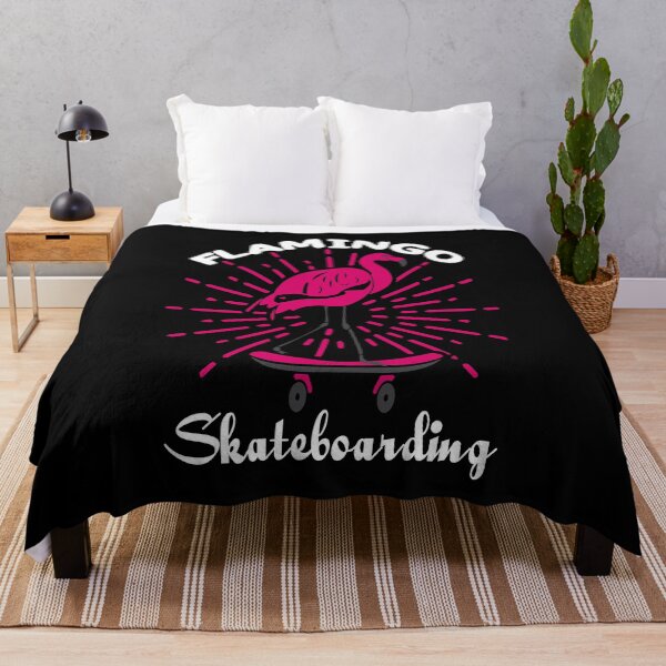 Item preview, Flamingo Skateboarding designed and sold by AmethystMurad.