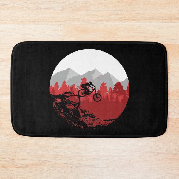 Item preview, Downhill mountain biking illustration.  designed and sold by Yuri Hoyda.