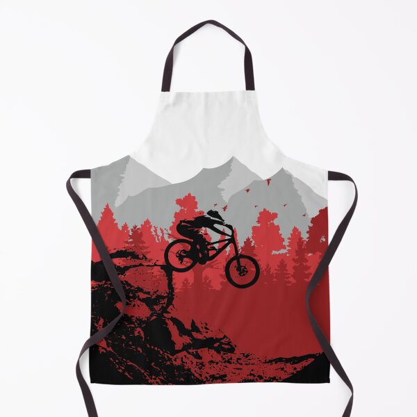 Item preview, Downhill mountain biking illustration.  designed and sold by Yuri Hoyda.