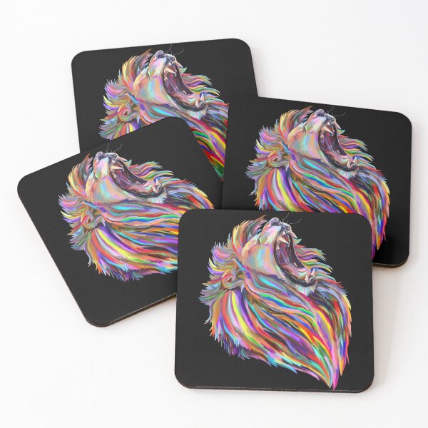 Item preview, Roaring Regal Rainbow Lion designed and sold by Deborah Camp.