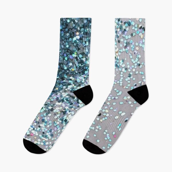 Item preview, Blue Sparkles on Grey Background  designed and sold by aartidote.