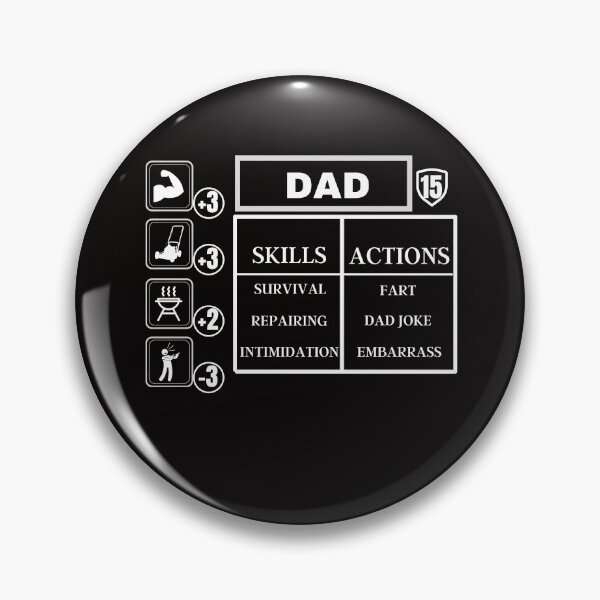 Item preview, Character Sheet of a Dad  designed and sold by rollinitiative.