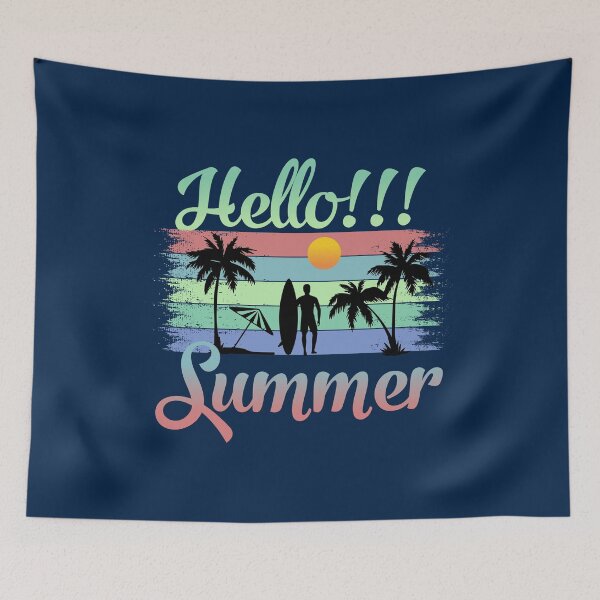 Item preview, Hello Summer 2021 designed and sold by Wahbastore.