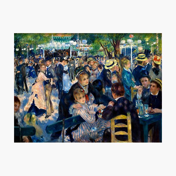 Renoir Dance at le Moulin de la Galette Photographic Print