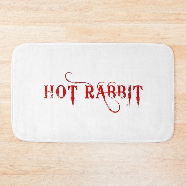 Item preview, "HOT RABBIT" UNISEX T-SHIRT designed and sold by AmenShop.