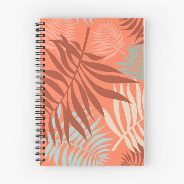 Item preview, Tangerine leaves pattern designed and sold by Creative-DUDE.