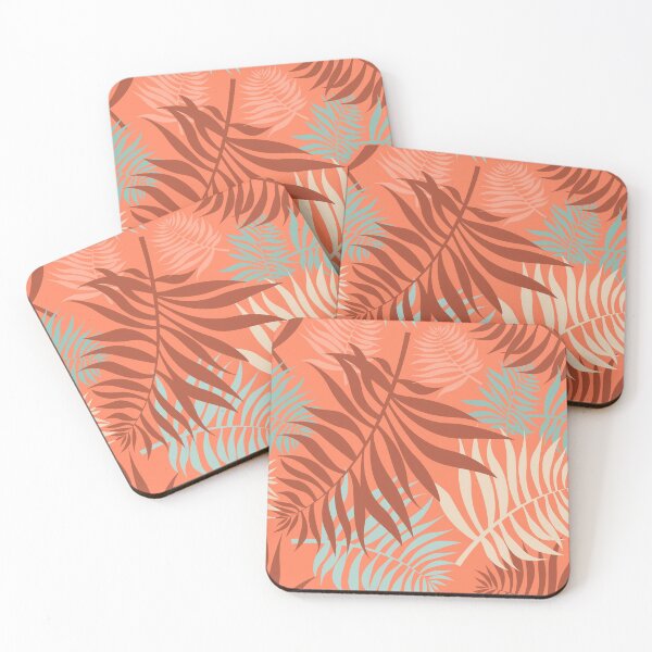 Item preview, Tangerine leaves pattern designed and sold by Creative-DUDE.