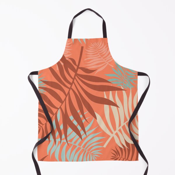 Item preview, Tangerine leaves pattern designed and sold by Creative-DUDE.