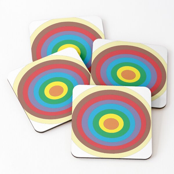 Item preview, colorful geometric template designed and sold by ideiarte.