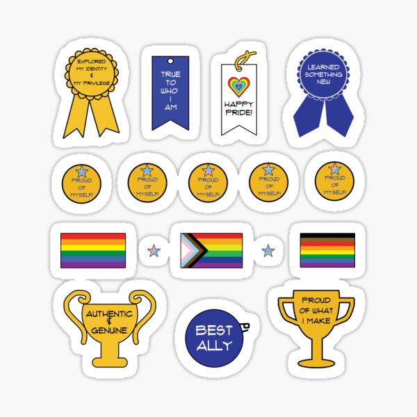 Pride Adulting Reward Pack Sticker
