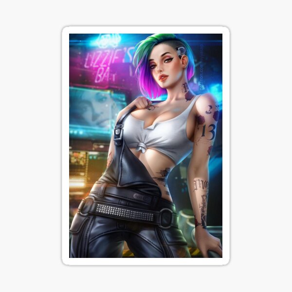 cyberpunk 2077 Art Sticker