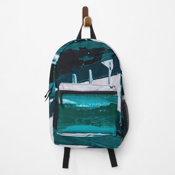 Item preview, Estructura de pintura abstracta azul verde designed and sold by Patrick Jansen.