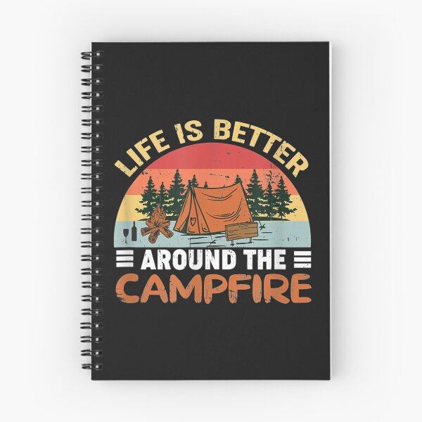 Item preview, Life is better around camp fire  fun outdoor activities designed and sold by angelabeulah.