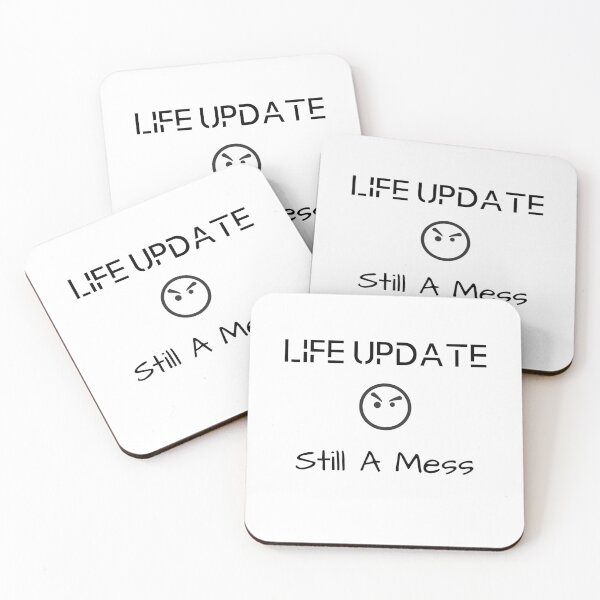 Item preview, Life Update Still A Mess t-shirt designed and sold by fadouades.