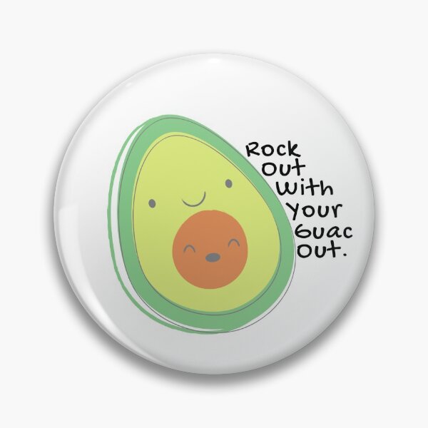 Item preview, Rock Out Avocado designed and sold by ZestyFruit.