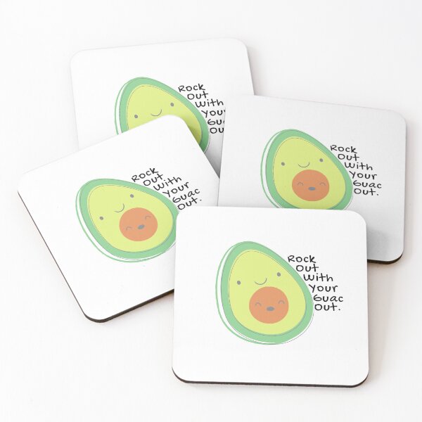 Item preview, Rock Out Avocado designed and sold by ZestyFruit.