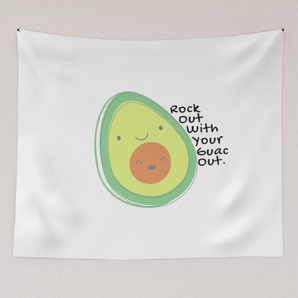 Item preview, Rock Out Avocado designed and sold by ZestyFruit.