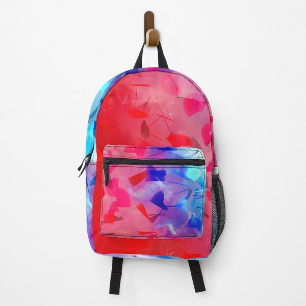 Item preview, Abstract red and blue print. designed and sold by UVI-CA.