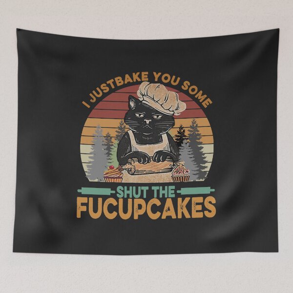Item preview,  Black cat baking shirt1 designed and sold by NormaEng.