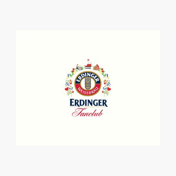Item preview, Teguk Kesegaran Erdinger Erdinger Beer Original logo T-Shirt Sticker Mask Pillow Best Seller designed and sold by J Electro  AI Art.