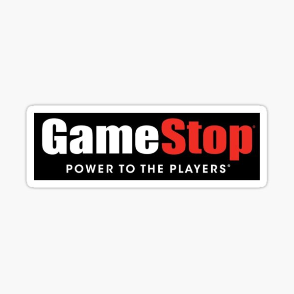 "GameStop" Sticker for Sale by MrParadox Redbubble