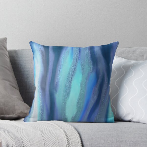 Item preview, Abstract blue texture print. designed and sold by UVI-CA.