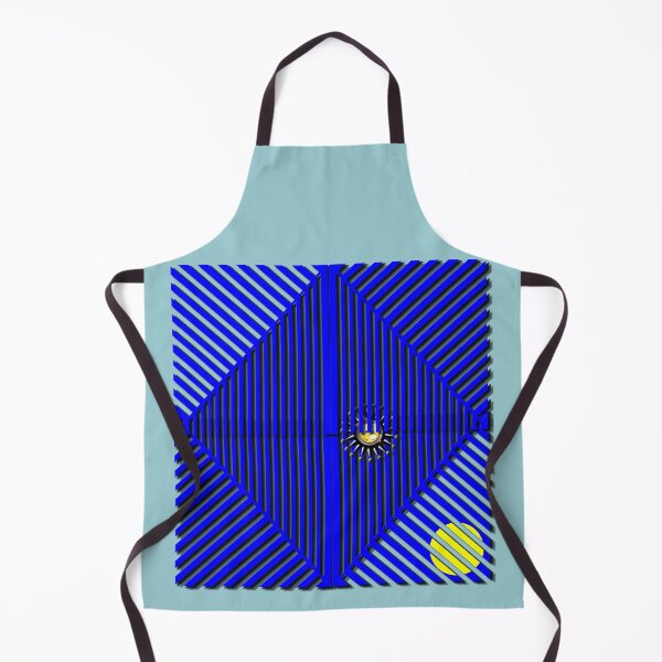 Item preview, Corona, grid, (365) (blue, yellow,) decorative, digital, colorful, abstract, designed and sold by Paszkan.