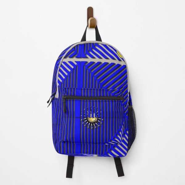 Item preview, Corona, grid, (365) (blue, yellow,) decorative, digital, colorful, abstract, designed and sold by Paszkan.