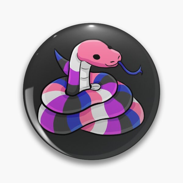 Artikelvorschau, Genderfluid Snake entworfen und verkauft von Torisaursky.