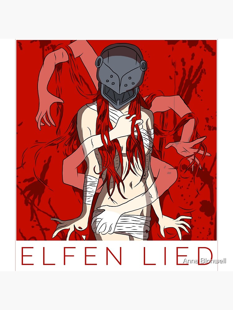 Lucy Elfen Lied - ORIGINAL by SillyFun. | Greeting Card