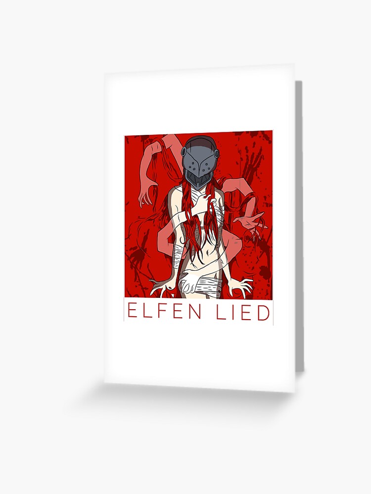 Lucy Elfen Lied - ORIGINAL by SillyFun. | Greeting Card