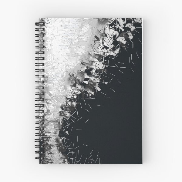 Item preview, Abstract black and white texture print. designed and sold by UVI-CA.