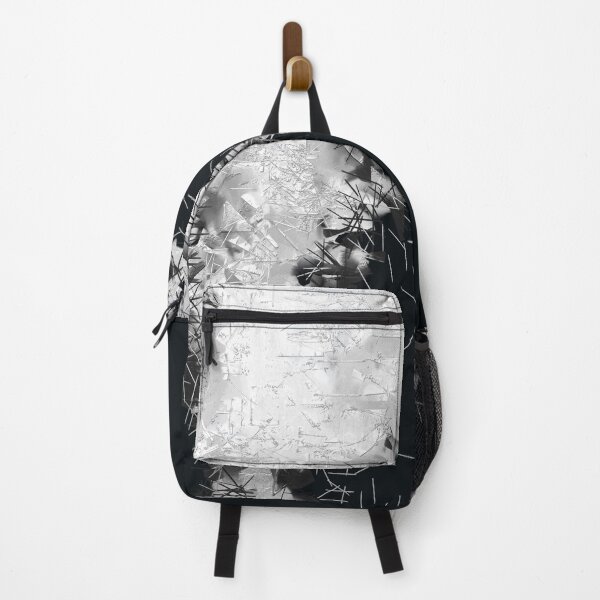 Item preview, Abstract black and white texture print. designed and sold by UVI-CA.