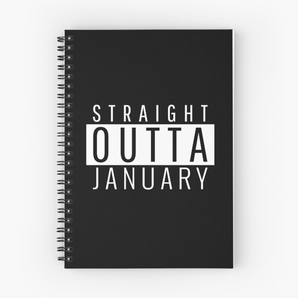 Item preview, Straight Outta January  designed and sold by Teelogic.